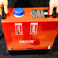 Riscaldatore a Gasolio 12 volts visto da sopra