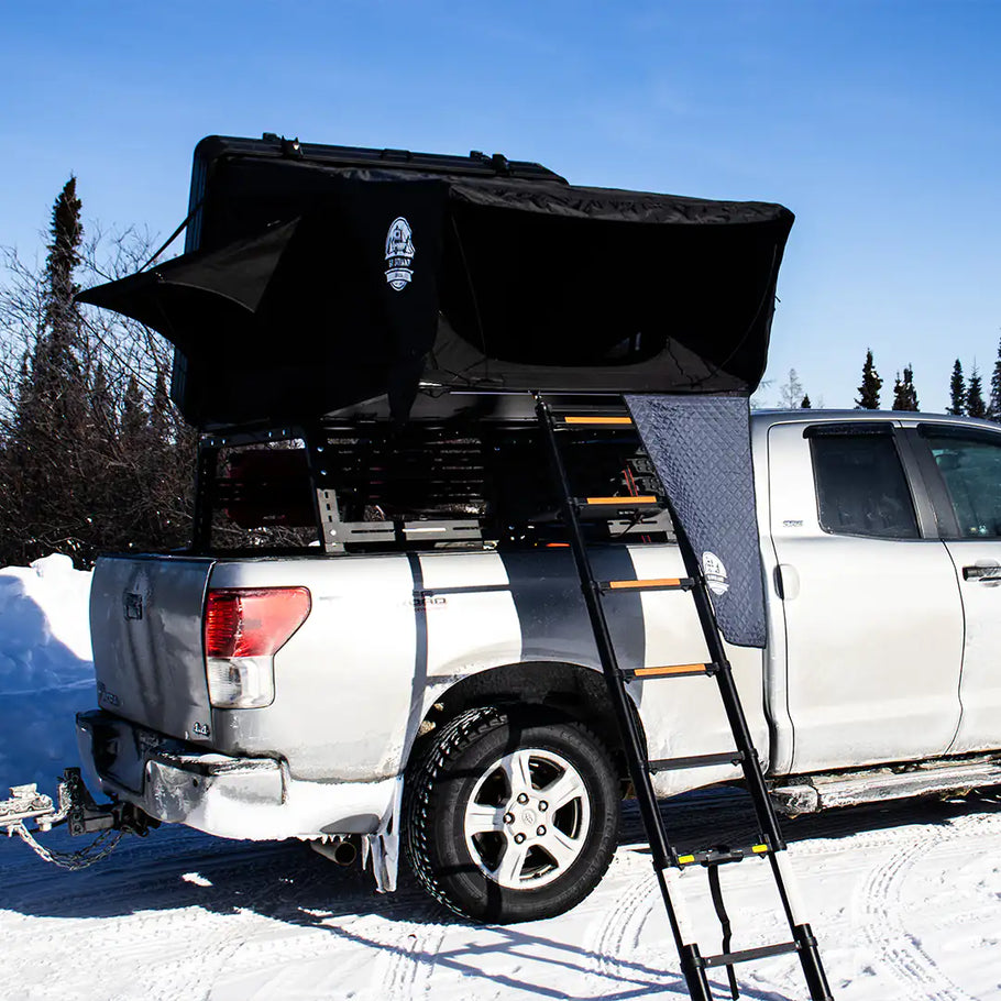 Tenda da Tetto Invernale in prova nella neve