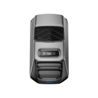 Vista da sopra del Condizionatore per Tenda da campeggio con Batteria