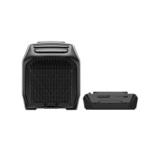 Condizionatore Portatile per Camper & Tenda con Batteria a fianco