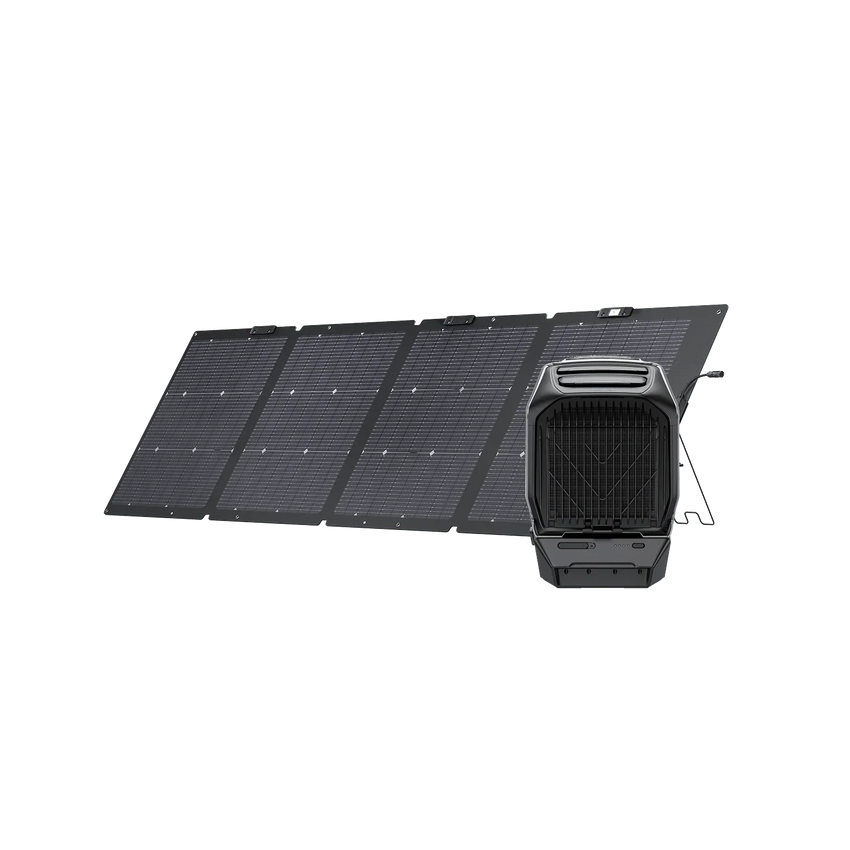 Ricarica con pannello solare