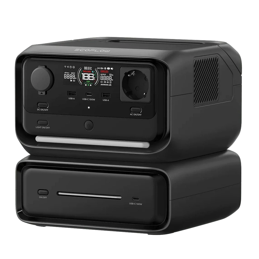 Power Bank con Presa Elettrica Ecoflow River 3 Max