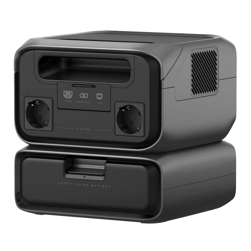 Vista da retro della Power Bank con Presa Elettrica