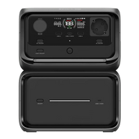 Vista da fronte con batteria aggiuntiva alla power station