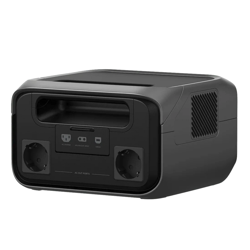 Vista da retro della Power Bank con Presa Elettrica