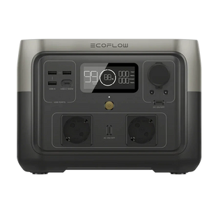 Power Bank con Presa Elettrica <br>Ecoflow RIVER 2 Max <br>500W
