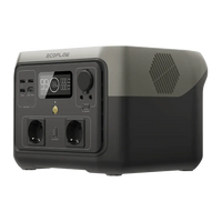 Power Bank con Presa Elettrica Vista laterale