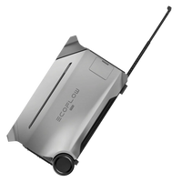 Centrale elettrica portatile inclinata con maniglia