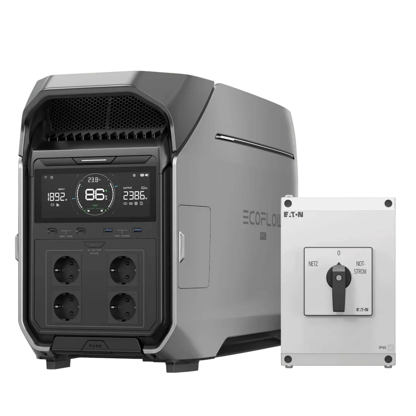 Centrale elettrica portatile con interruttore 