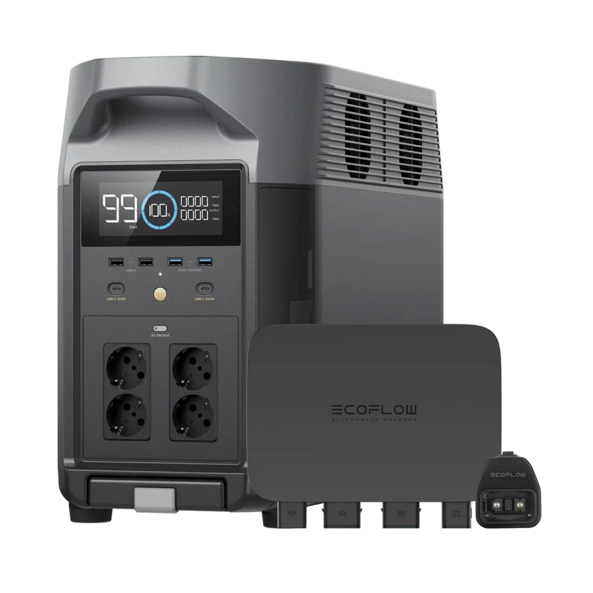 Centrale elettrica portatile con caricatore Ecoflow