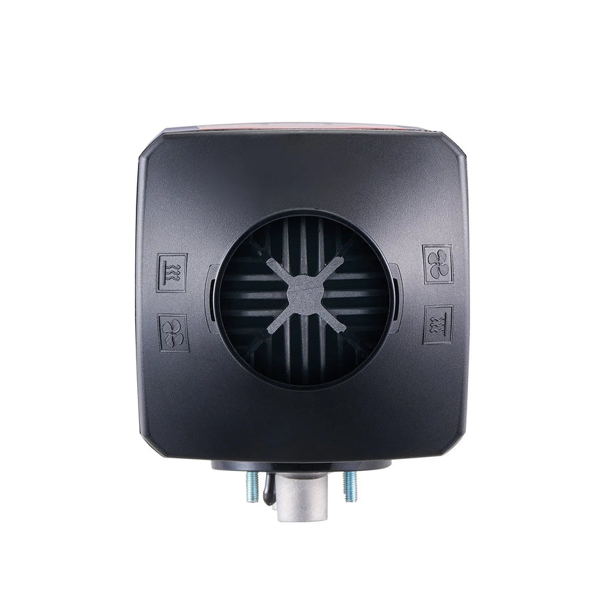 Vista del uscita d'aria calda