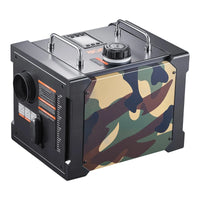 Stufa a Gasolio con colore mimetizzato per caccia e discrezione