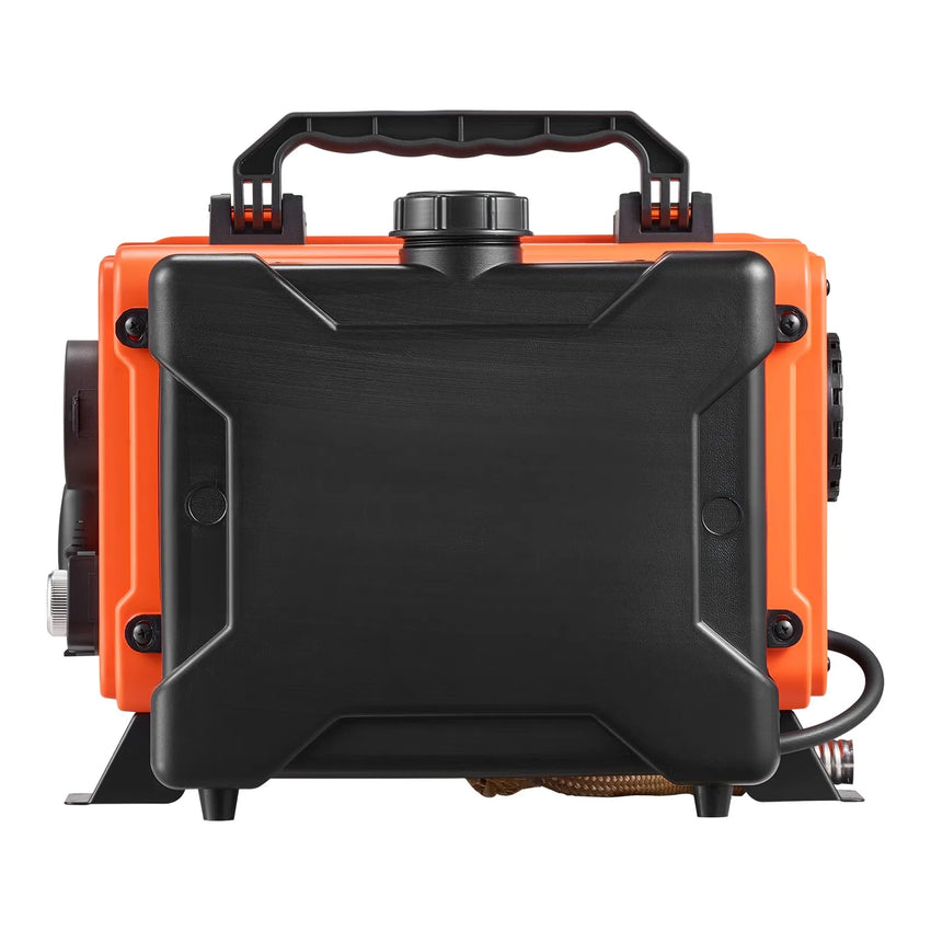 Visto da lato del serbatoio