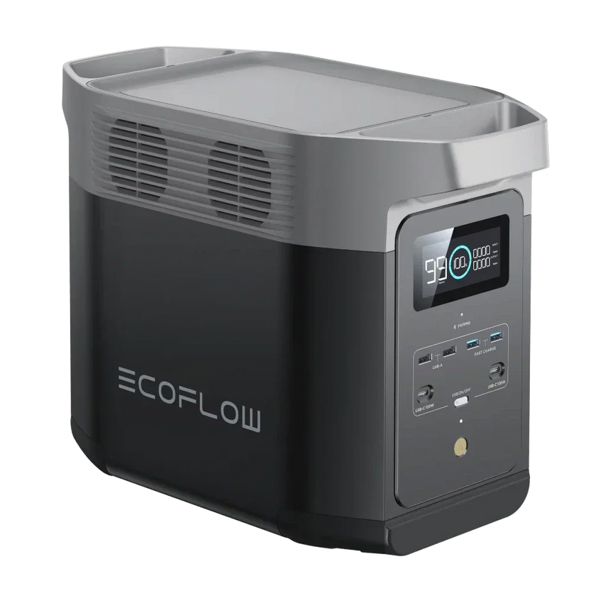 Vista Laterale della Power Station Portatile