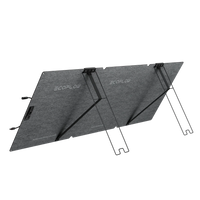 Visto da dietro del Pannello Solare Pieghevole di 160W