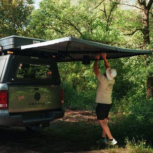 Tendalino autoportante per auto 4x4 270°