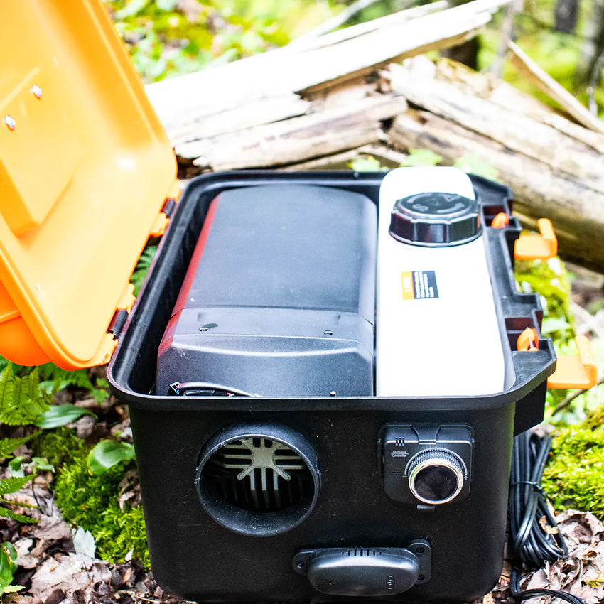 Visto aperto con accesso al serbatoio per riempimento