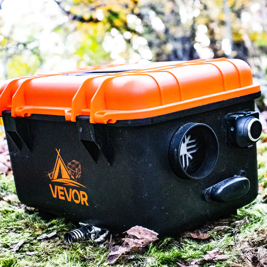 Visto con muschio e foglie