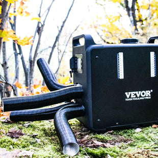 4 uscite d'aria calda con tubi