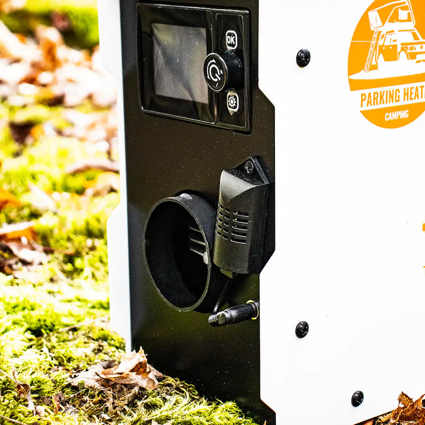 Vista del alarme di monossido di carbonio