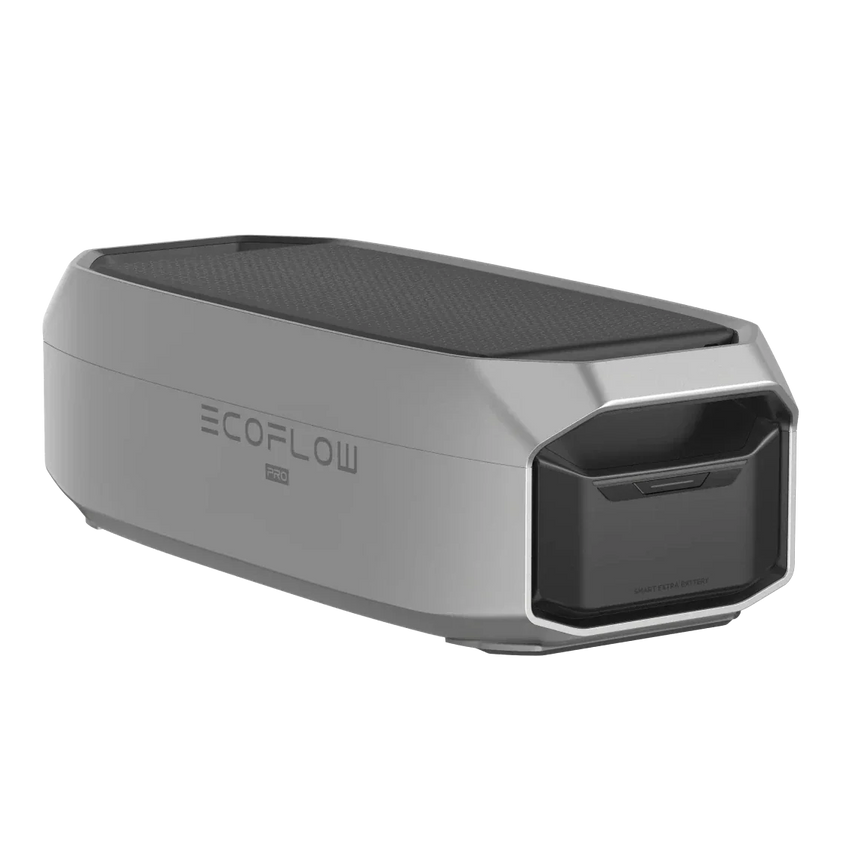 Vista laterale della batteria aggiuntiva per power station