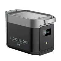 Vista laterale della batteria aggiuntiva da campeggio per power station