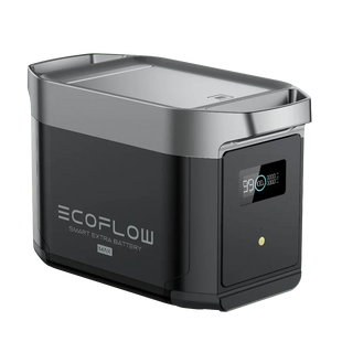 Vista laterale della batteria aggiuntiva da campeggio per power station