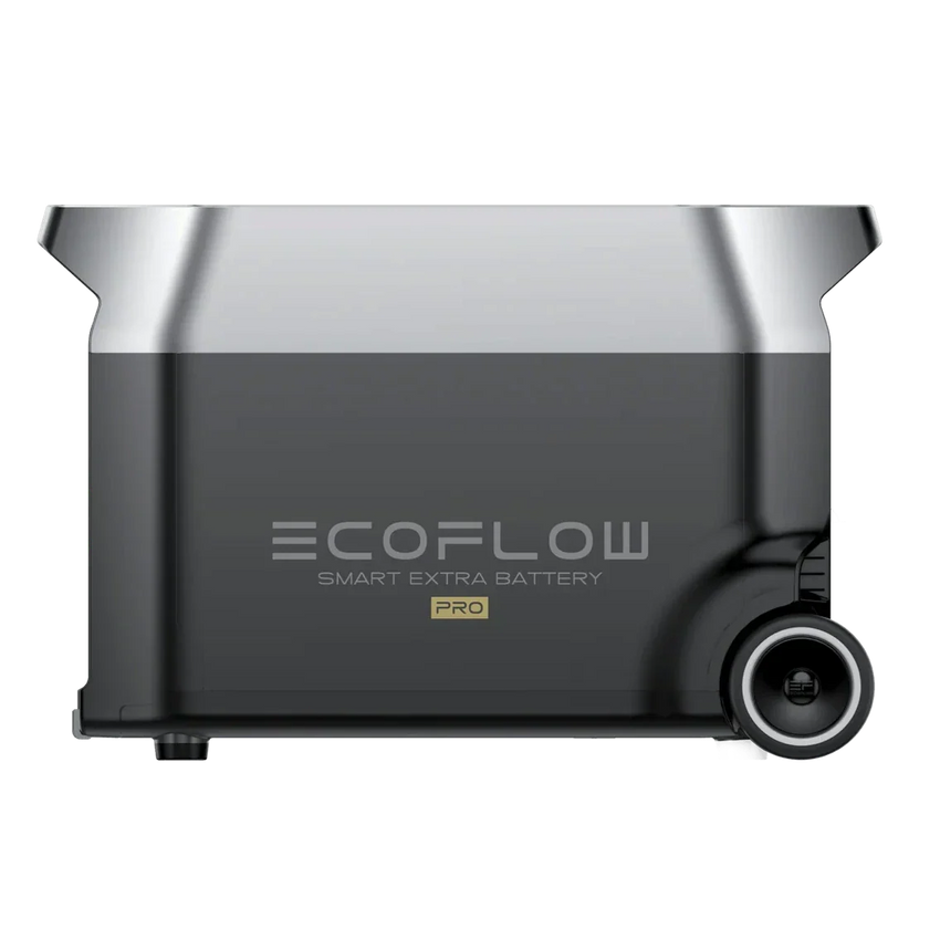 Vista laterale della batteria aggiuntiva per power station