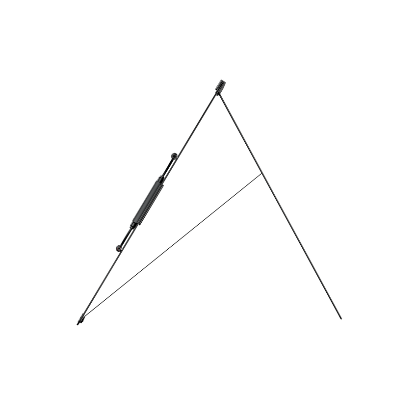 Vista laterale con sistema di inclinazione