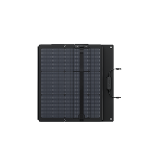 Pannello solare portatile visto piegato