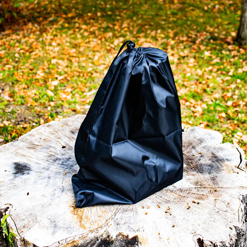 Vista nel astuccio nel bosco