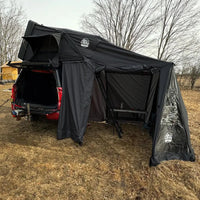 Stanza Annessa per Tenda vista da ditro aperta
