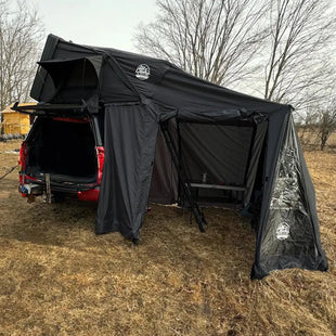 Stanza Annessa per Tenda vista da ditro aperta