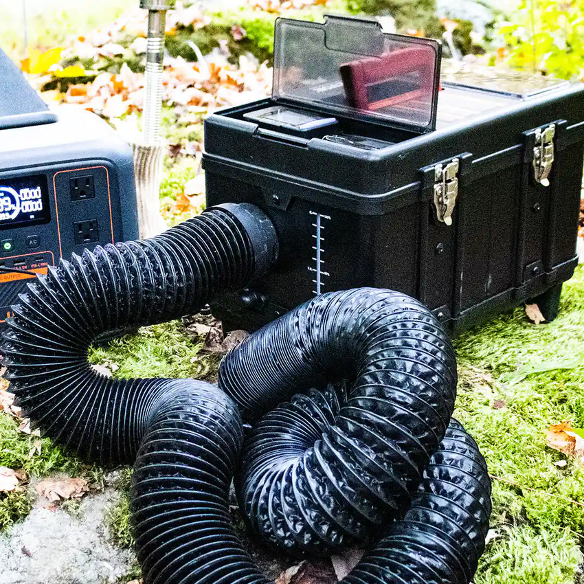 Lungo tubo d'aria calda per tenda da tetto