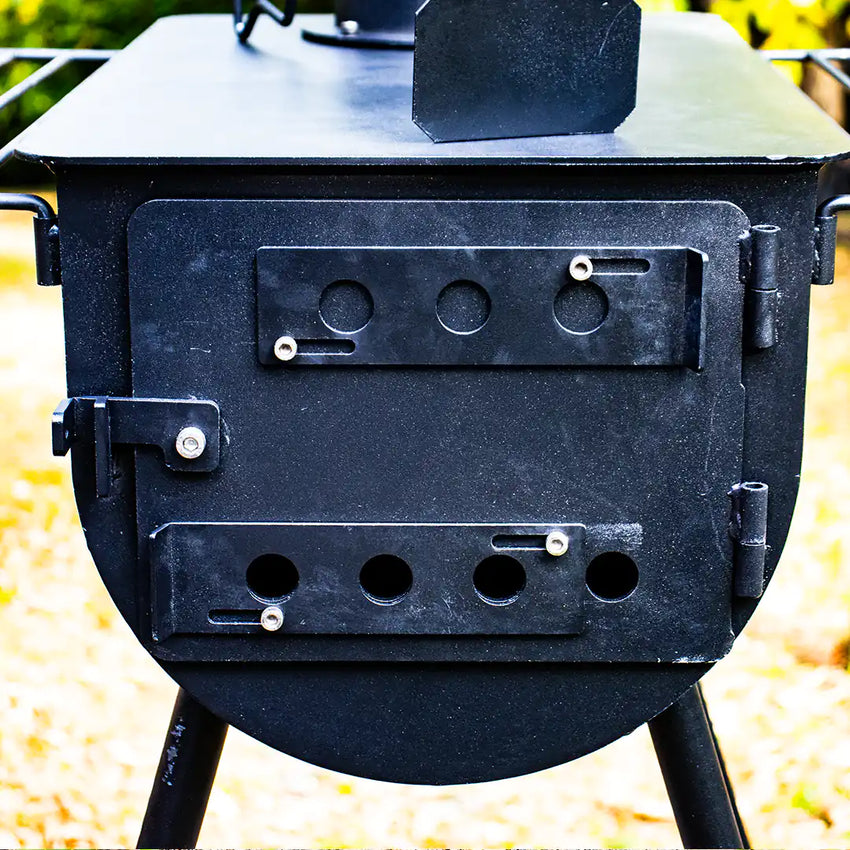 Porta con entrata d'aria e respiro